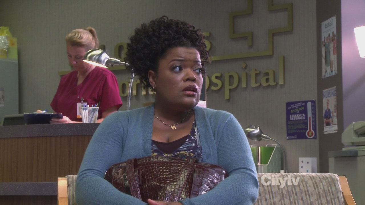 Shirley’s brown handbag from Community