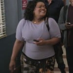 Shirley’s lavender purple blouse on Community