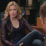 Britta’s purple leather jacket on Community