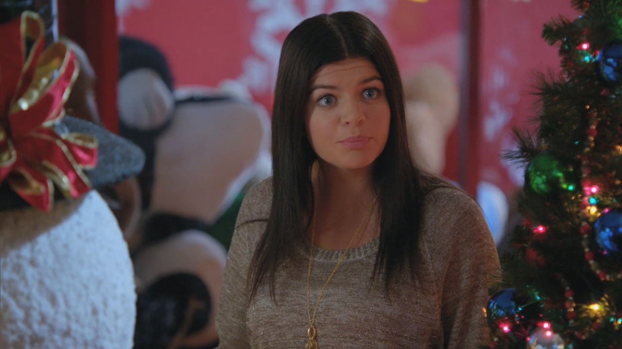 Penny’s glittery sweater on Happy Endings