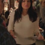 Penny’s white sweater on Happy Endings