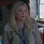 Alex’s shearling jacket on Happy Endings