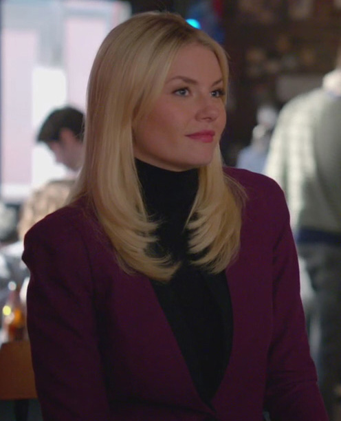 Alex’s magenta/purple blazer on Happy Endings