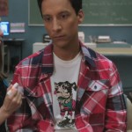 Abed’s dog shirt on Community