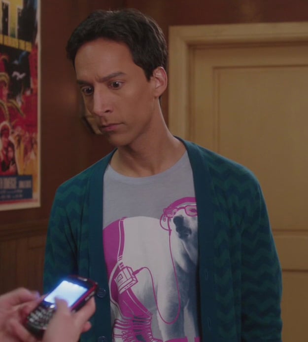 Abed’s polar bear shirt on Community