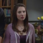 Annie’s purple hoodie on Community