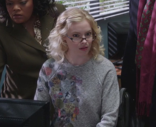 Britta’s grey sweater on Community