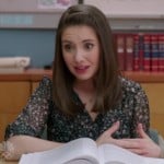 Annie’s sheer floral top on Community