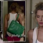 Hanna’s pink cropped pants and black/white colorblock top on Pretty Little Liars