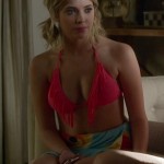 Hanna’s pink fringe bikini on Pretty Little Liars