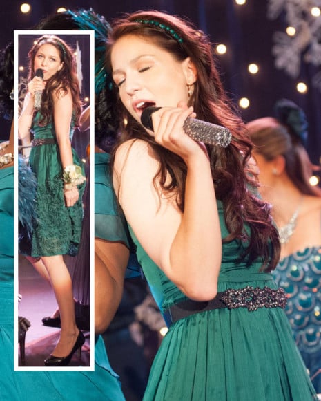 Marleys green dress from Anthropologie on Glee