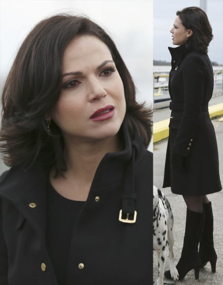 Regina's black boots on Once Upon a Time