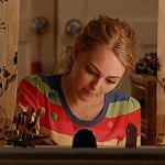 Carrie’s rainbow striped top on The Carrie Diaries