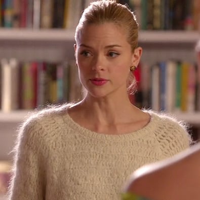 Lemon's white fuzzy sweater on Hart of Dixie