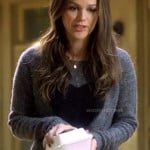 Zoe’s grey heart sweater on Hart of Dixie