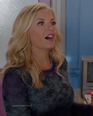 Alex's purple sweater on Happy Endings