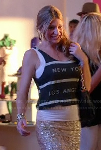 Josslyn’s New York / Los Angeles crop top on Mistresses
