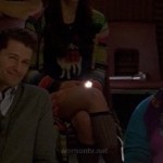 Marley’s llama tee and long striped cardigan on Glee