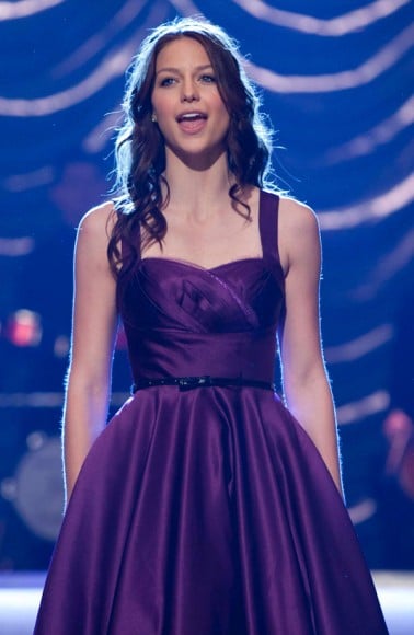 Marley purple regionals dress on Glee