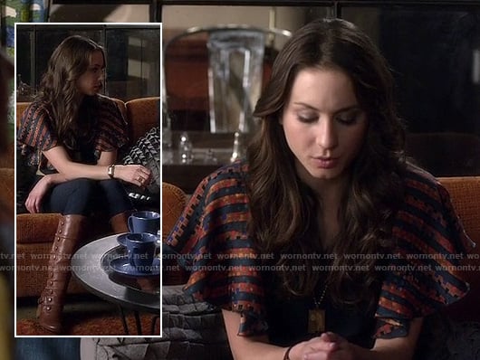 Spencer's button up boots on PLL