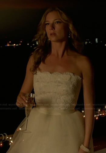 Emily's Bridal Gown on Revenge