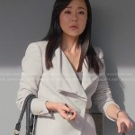 Karen’s light grey draped jacket on Mistresses