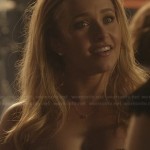 Juliette’s floral and polka dot bustier top on Nashville