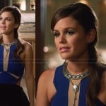 Zoe’s blue colorblock cutout dress on Hart of Dixie