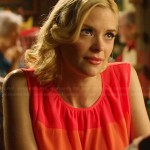 Lemon’s pink and orange colorblock dress on Hart of Dixie