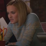 Robyn’s blue sweater on The Good Wife