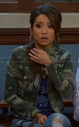 Veronica’s camo jacket on Dads