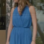 Emily’s blue maxi dress on Revenge