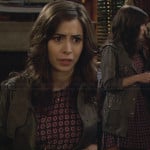 The Mother’s purple floral dress and green jacket on How I Met Your Mother