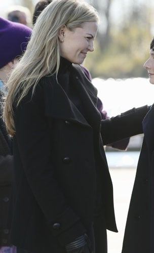 Emma’s black peacoat on Once Upon a Time