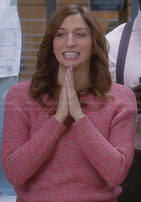 Gina’s pink sweater on Brooklyn Nine-Nine