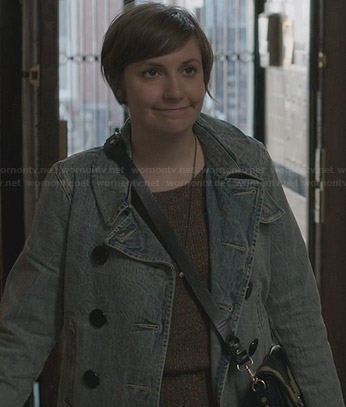 Hannah’s denim pea coat on Girls