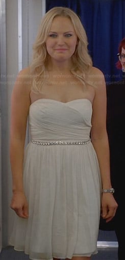 Kate’s wedding dress on Trophy Wife