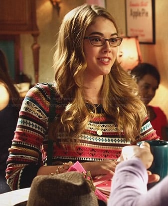 Rose’s fair isle sweater on Hart of Dixie