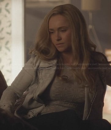 Juliette’s light wash denim jacket on Nashville