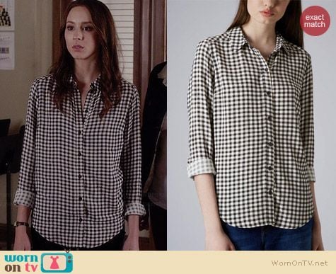 Topshop Gingham Shirt
