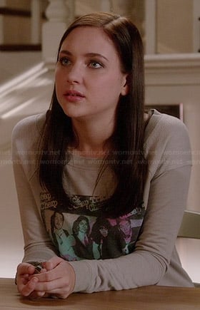 Brenna’s “Trick Cheap” sweater on Chasing Life