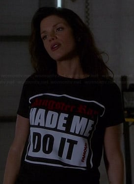 Charlie’s “Gangsta Rap Made Me Do It” Tee on Graceland