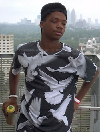 Dash’s “Mandela” Dove tee on Red Band Society