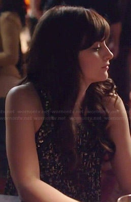 Layla’s sequin trimmed tank top on Nashville