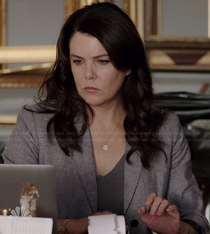 Sarah’s striped blazer on Parenthood