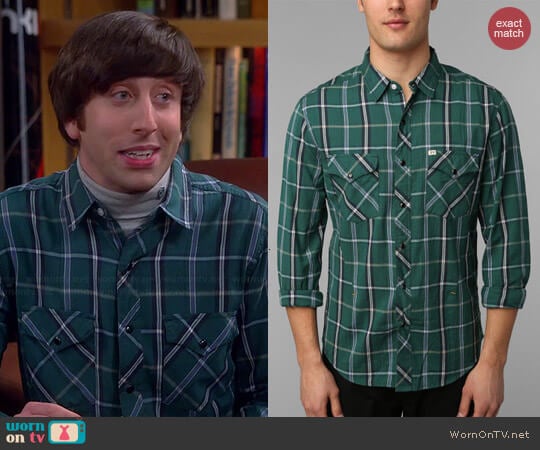 Salt Valley Tufts Plaid Western Shirt