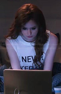 Eliza’s ‘I Never Liked You Anyways’ tee on Selfie