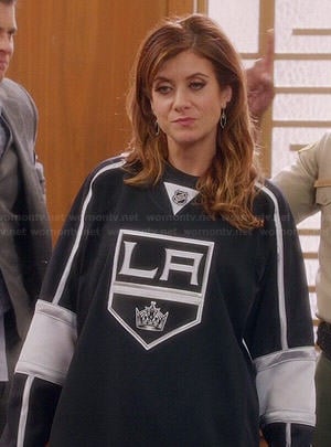 Rebecca’s LA Kings jersey on Bad Judge