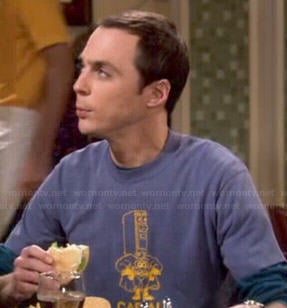 Sheldon’s Captain QO shirt on The Big Bang Theory