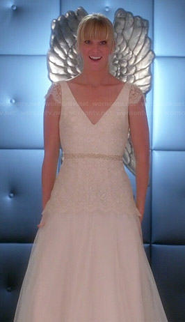 Brittany’s wedding dress on Glee